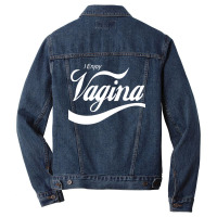 I Enjoy Vagina Men Denim Jacket | Artistshot