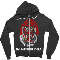 Brandenburg In Meine Dna Flag Fingerprint T Shirt Zipper Hoodie | Artistshot