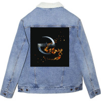 The Evanescence Classic  Humor Unisex Sherpa-lined Denim Jacket | Artistshot