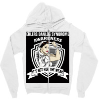 Womenehlers Danlos Syndrome Poster Summer Zipper Hoodie | Artistshot