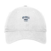 New Douglas Illinois Il Vintage Athletic Sports Design Adjustable Cap | Artistshot