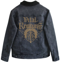 Vital Remains   70s Unisex Sherpa-lined Denim Jacket | Artistshot