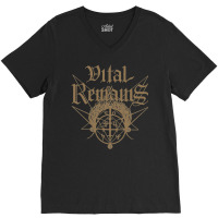 Vital Remains   70s V-neck Tee | Artistshot