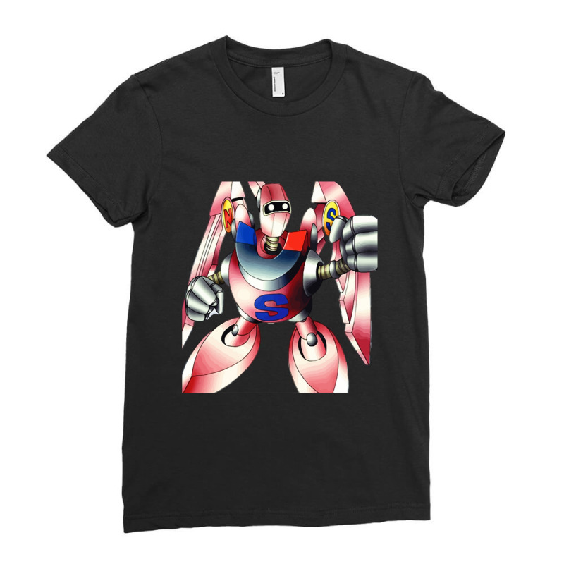 Gamma The Magnet Warrior 1 Ladies Fitted T-Shirt by SandraMarianela | Artistshot