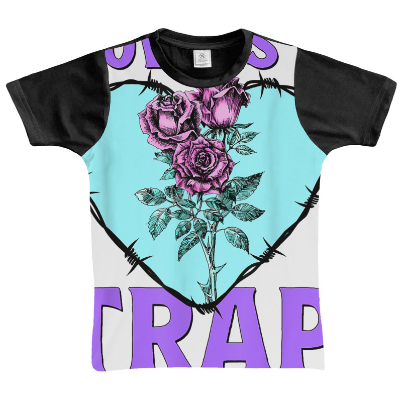 Anti Valentine Day Pastel Color Love A Trap Roses Thorns T Shirt Graphic Youth T-shirt | Artistshot