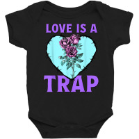 Anti Valentine Day Pastel Color Love A Trap Roses Thorns T Shirt Baby Bodysuit | Artistshot