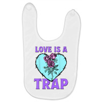 Anti Valentine Day Pastel Color Love A Trap Roses Thorns T Shirt Baby Bibs | Artistshot