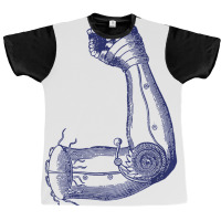 Biomechatronics Retro Mechanical Arm Steampunk Flexed Biceps T Shirt Graphic T-shirt | Artistshot