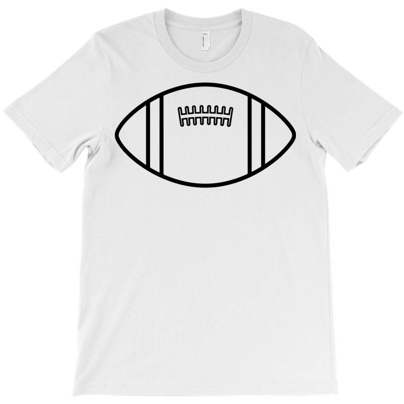 Football Outline 15 T-Shirt by elkiingahiroo | Artistshot