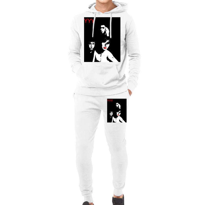 Yeah Yeah Yeahs In Black And White Classic  Humor Hoodie & Jogger set by rhmatijariahp | Artistshot