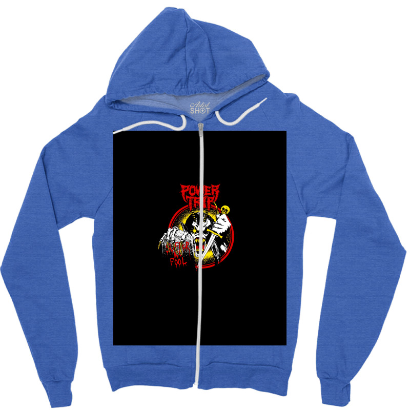 The Power Is Back Graphic  E Zipper Hoodie | Artistshot