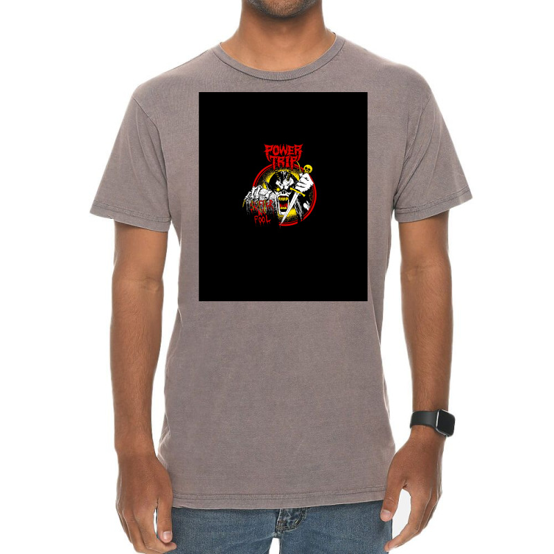 The Power Is Back Graphic  E Vintage T-shirt | Artistshot