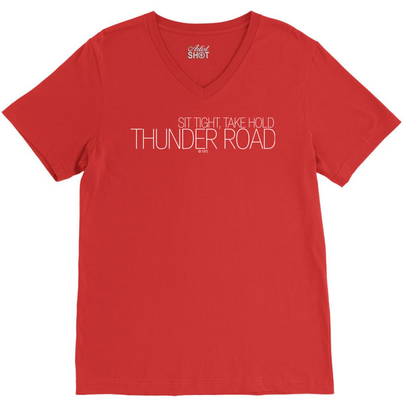 Thunder Road   Girl V-neck Tee | Artistshot