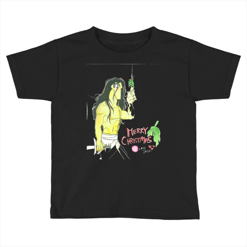 Merry Christmas Love Jack Samurai Jack Toddler T-shirt by CHRISTMAS20 | Artistshot