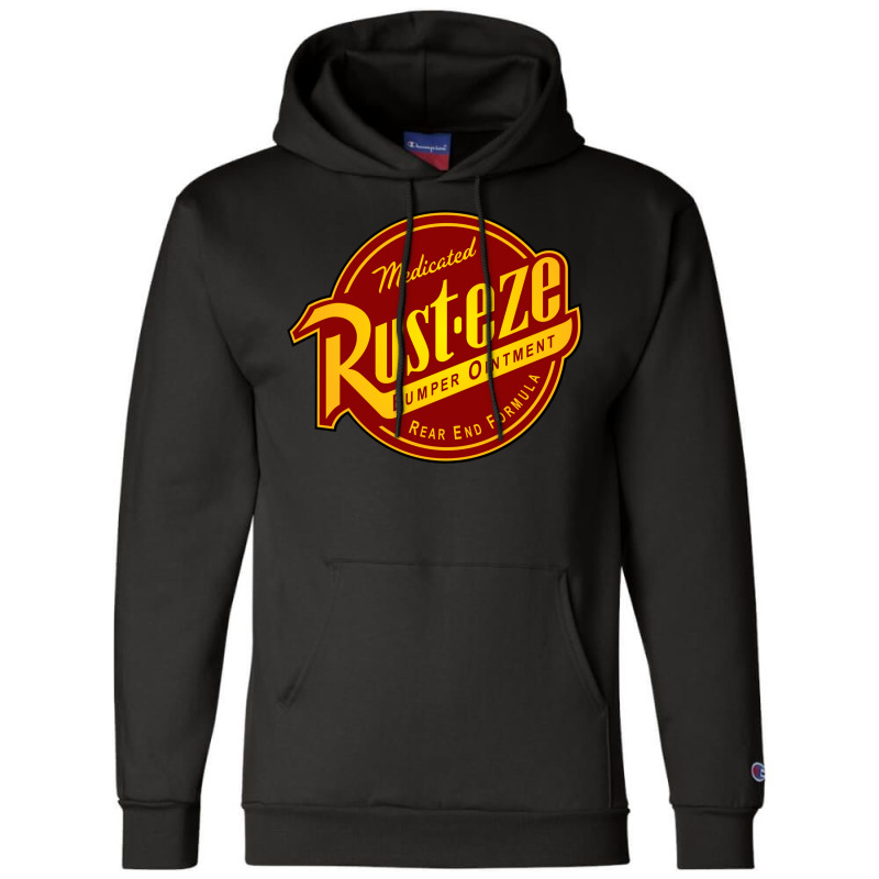 Rust Eze Bumper Ointment Champion Hoodie. By Artistshot