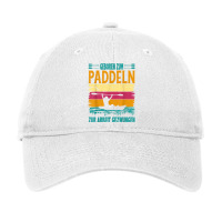 Canoe Kayak Born For Paddling T Shirt Adjustable Cap | Artistshot