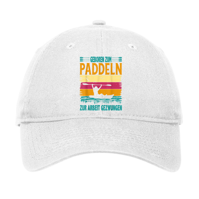 Canoe Kayak Born For Paddling T Shirt Adjustable Cap | Artistshot