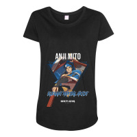 Guilty Gear Strive  Elegant Martial Artist Anji Mito 1 Maternity Scoop Neck T-shirt | Artistshot