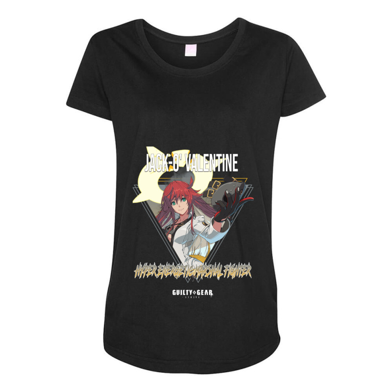 Guilty Gear Strive  Hyper Energetic Marshal Fighter Jacko Valentine 1 Maternity Scoop Neck T-shirt by SandraMarianela | Artistshot