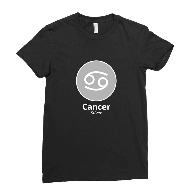 Cancer Silver Nft And Metaverse Ladies Fitted T-Shirt by manishjyotistore | Artistshot