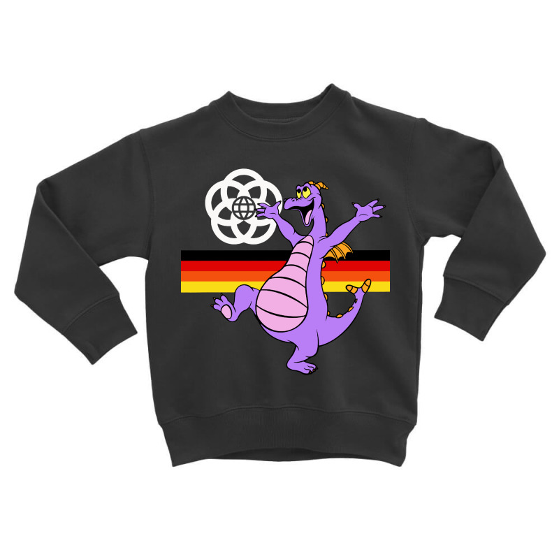 Happy Little Purple Dragon Of Imagination Toddler Sweatshirt by althubich | Artistshot