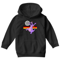 Happy Little Purple Dragon Of Imagination Youth Hoodie | Artistshot