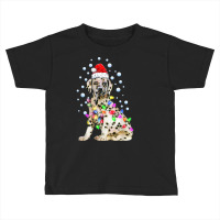 Dalmatian Dog Funny Cute Christmas Lights Puppy Lover T Shirt Toddler T-shirt | Artistshot