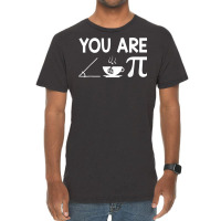 Cutie Pie Acute Tea Pie Funny Pi Day Math Teacher T Shirt Vintage T-shirt | Artistshot