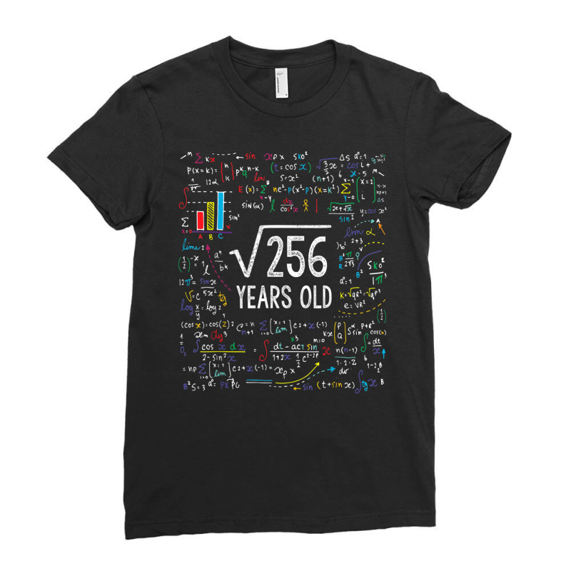 16th Birthday 16 Year Old Gifts Math Ladies Fitted T-shirt | Artistshot