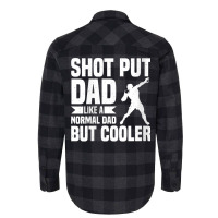 Womens Shot Put Dad   Track And Field Throwing Shot Put V Neck T Shirt Flannel Shirt | Artistshot