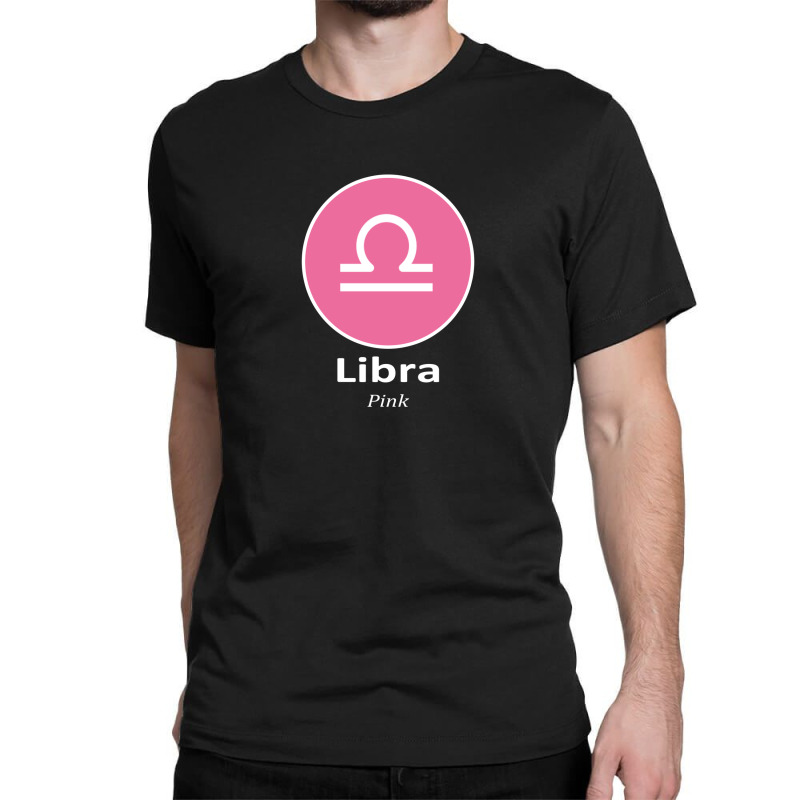 Libra Pink Nft And Metaverse Classic T-shirt by manishjyotistore | Artistshot