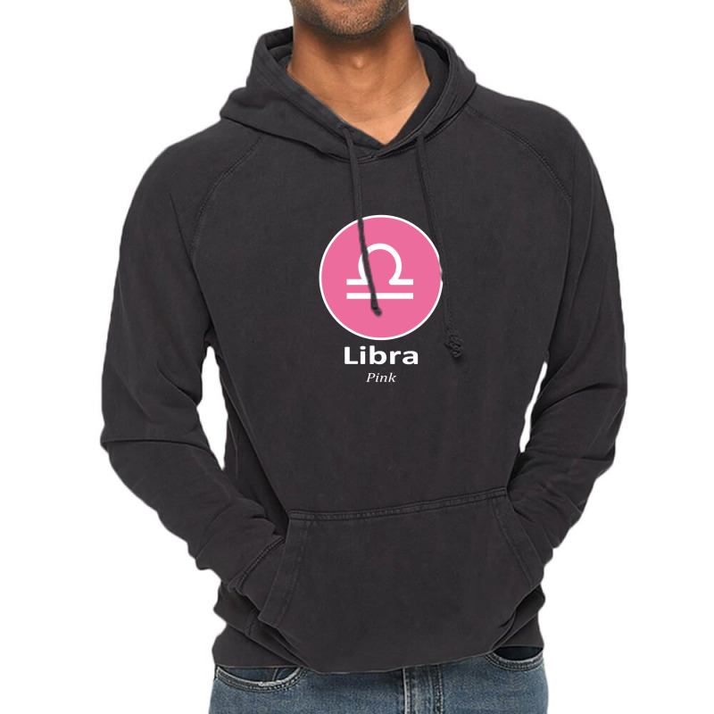 Libra Pink Nft And Metaverse Vintage Hoodie by manishjyotistore | Artistshot