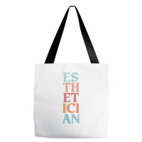 Esthetician Aesthetician Beautician Cosmetology Vintage T Shirt Tote Bags | Artistshot