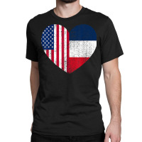 Duel Heart Design Martinique And American Duel Citizen T Shirt Classic T-shirt | Artistshot