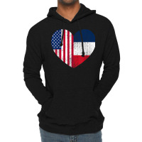 Duel Heart Design Martinique And American Duel Citizen T Shirt Lightweight Hoodie | Artistshot