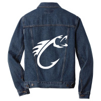 Limited Edition Fish Hook Reel Life Fishing Men Denim Jacket | Artistshot