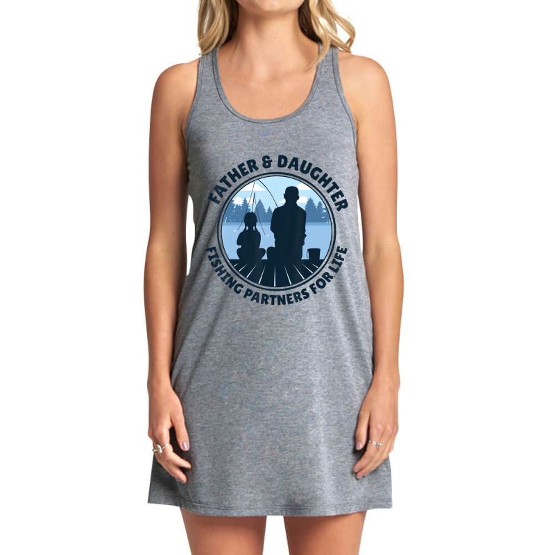 Hot Trend Father & Daughter Fishing Partners For Life Tank Dress by Berrios Crisp | Artistshot