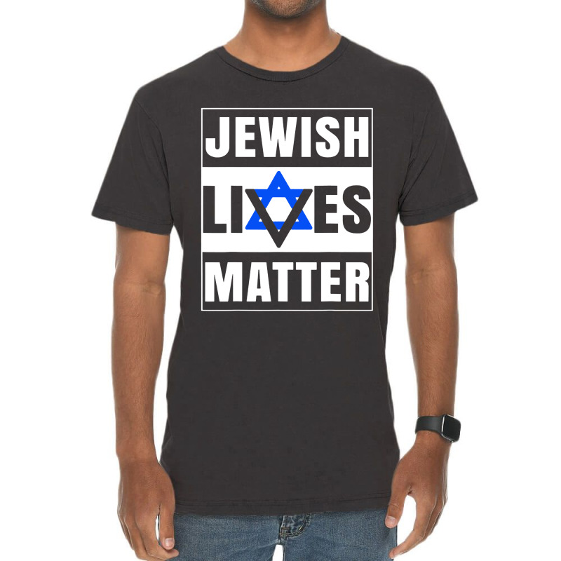 Jewish Lives Matter Vintage T-shirt | Artistshot