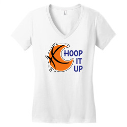 hoop it up Women's V-Neck T-Shirt | Artistshot