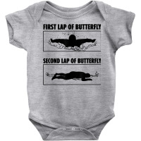 First Lap Of Butterfly Second Lap Of Butterfly T Shirt Baby Bodysuit | Artistshot