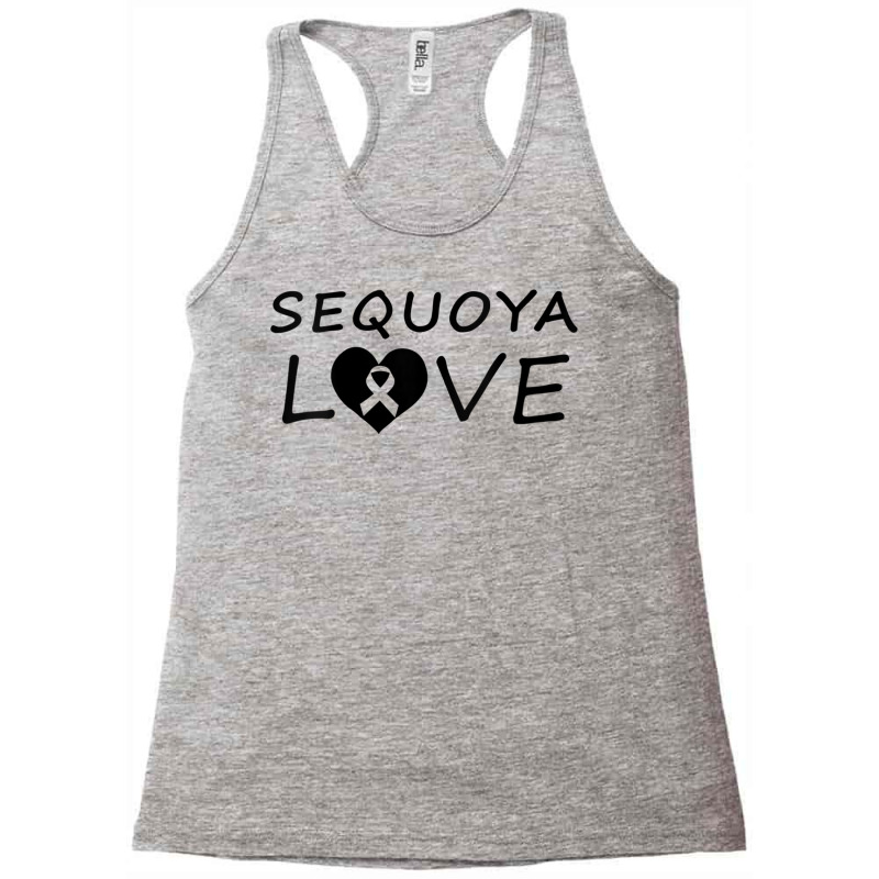 Womens Wilkinsi Designs Sequoya Love No Initial V Neck T Shirt Racerback Tank by jessen | Artistshot