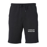 Cardboard Investor Mtg Tcg 1 Fleece Short | Artistshot