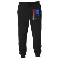 Trending American Us Flag Fishing Rod Fisherman Top For Him Unisex Jogger | Artistshot