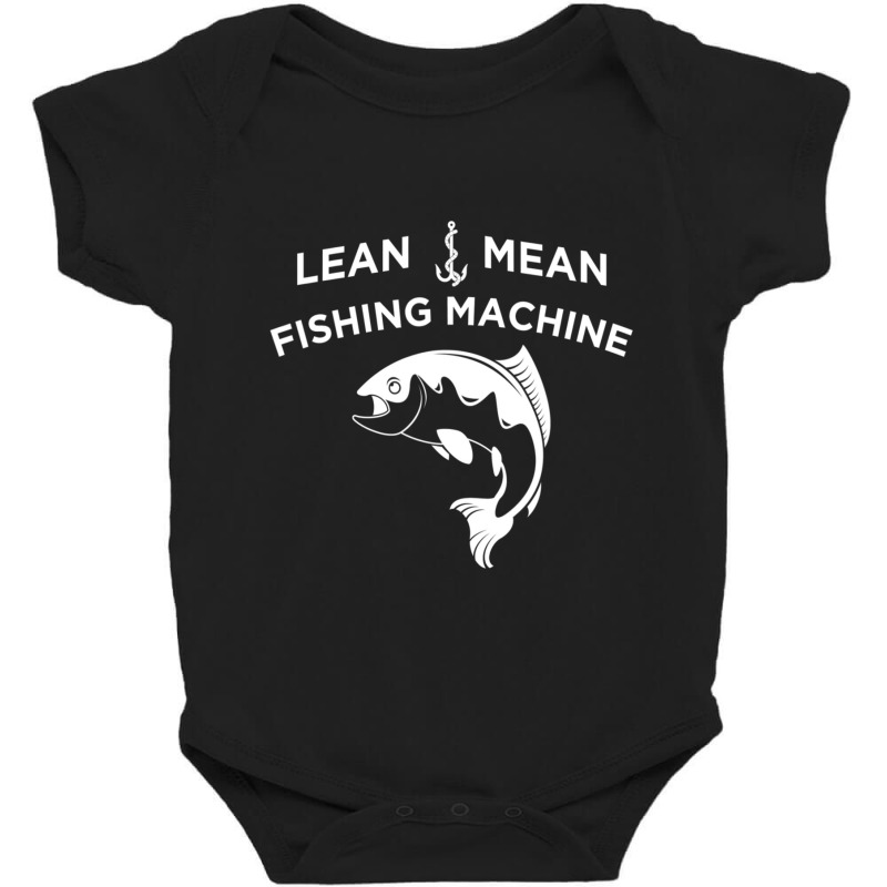 Limited Edition Fishing Lean Mean Fishing Machine Baby Bodysuit | Artistshot