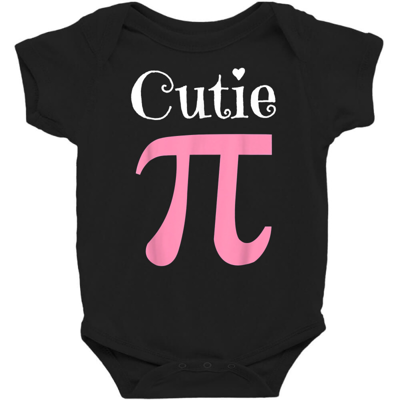 Funny Pi Symbol Shirt Cutie Pie National Pi Day T Shirt Baby Bodysuit | Artistshot