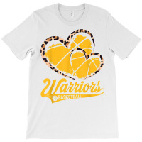 Golden 2022 Basketball Leopard Heart For Men Women Warriors T Shirt T-shirt | Artistshot