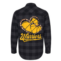 Golden 2022 Basketball Leopard Heart For Men Women Warriors T Shirt Flannel Shirt | Artistshot