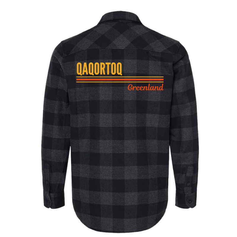 Qaqortoq Greenland Flannel Shirt | Artistshot