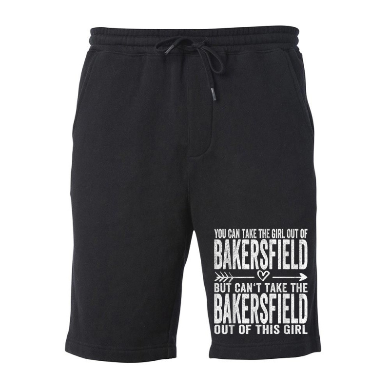 Girl Out Of Bakersfield California Hometown Home Bakersfield T Shirt Fleece Short by sheritl9tl | Artistshot