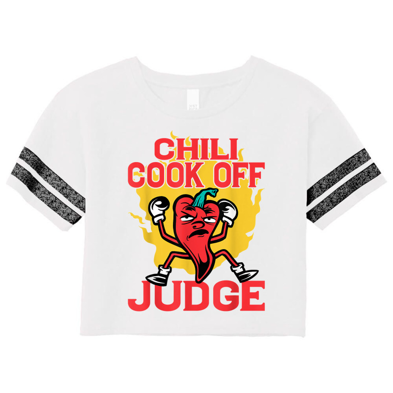 Chili Cook Off Judge      T Shirt Scorecard Crop Tee by darrene68stu | Artistshot